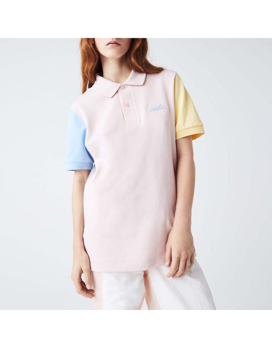 Camisa polo Lacoste Live Colorblock masculina