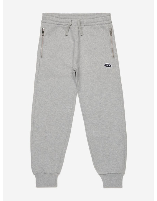 Joggers com logotipo da Diesel para meninos em cinza