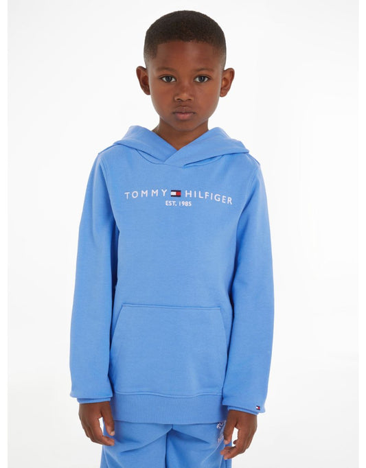 Felpa con cappuccio Essential Blue per bambini