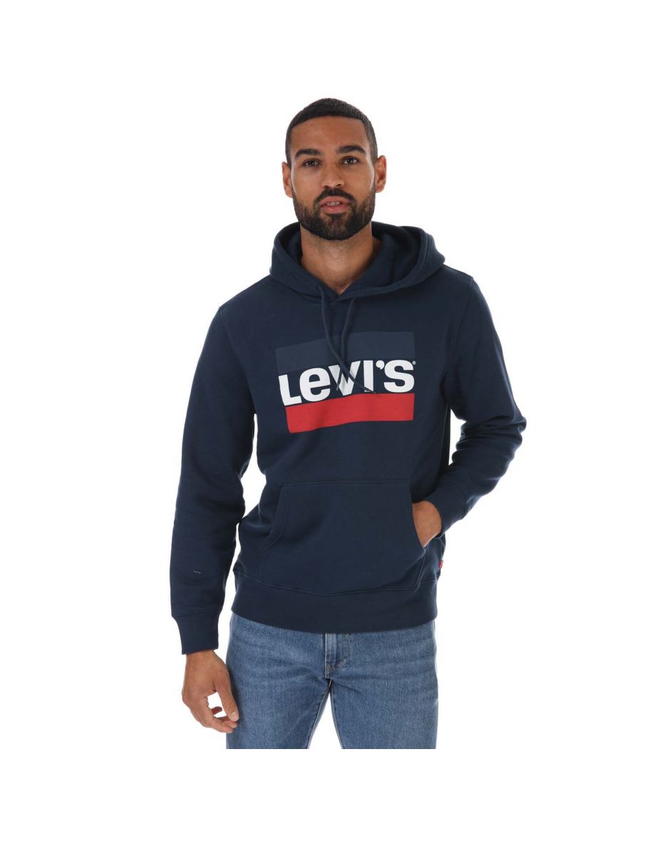 Sudadera con capucha Levi's Sportswear Graphic Azul para hombre