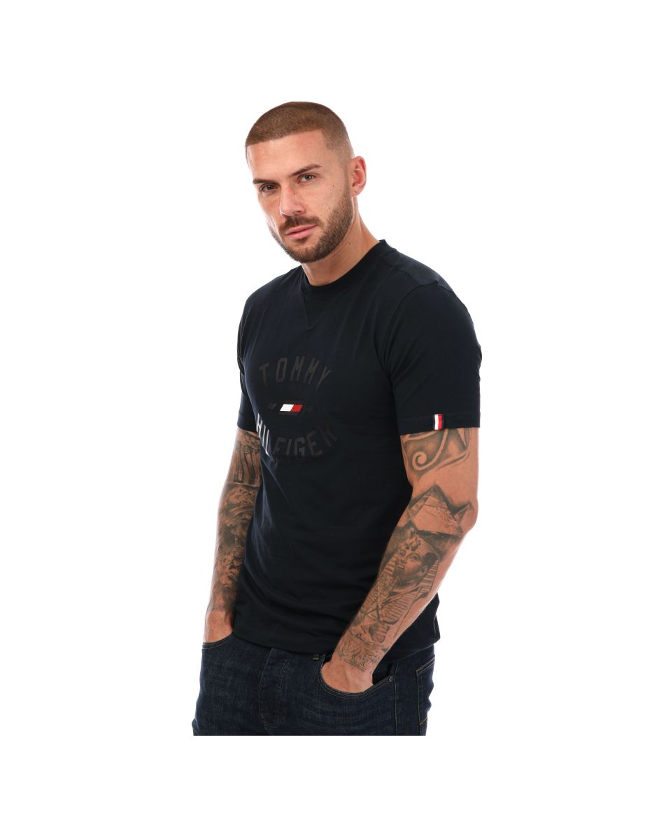 Camiseta Tommy Hilfiger Modern Varsity para hombre - Azul