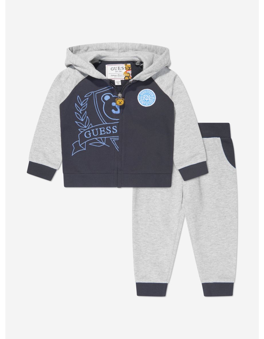 Boys' Active Top and Joggers Set in Navy