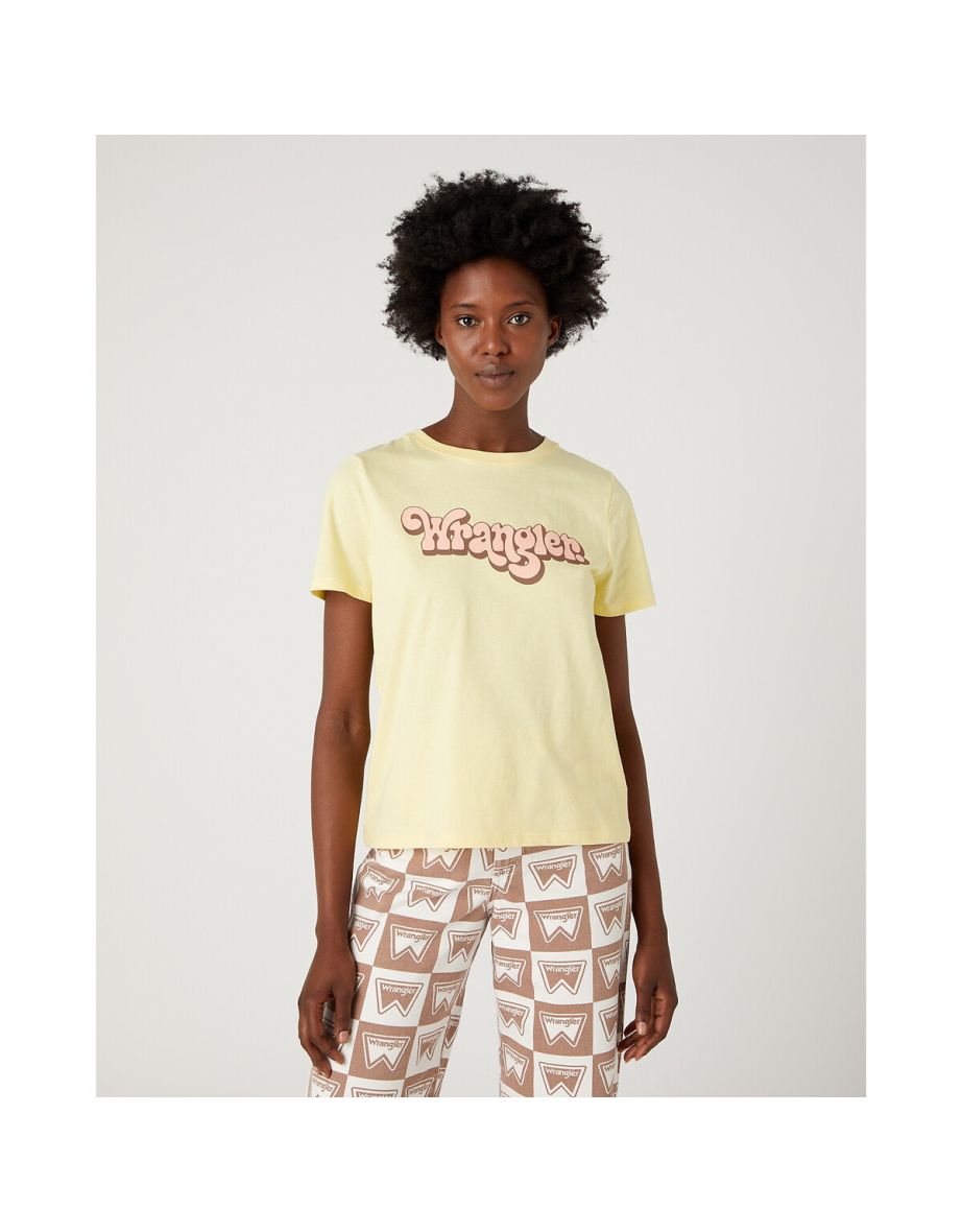 Camiseta de algodón de manga corta con logotipo