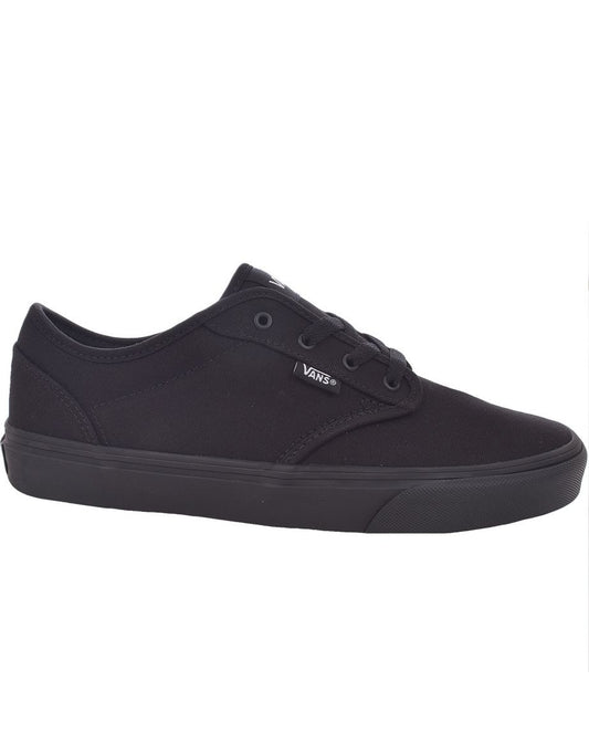 Vans Kids' Atwood Low Top Canvas Sneakers - Black