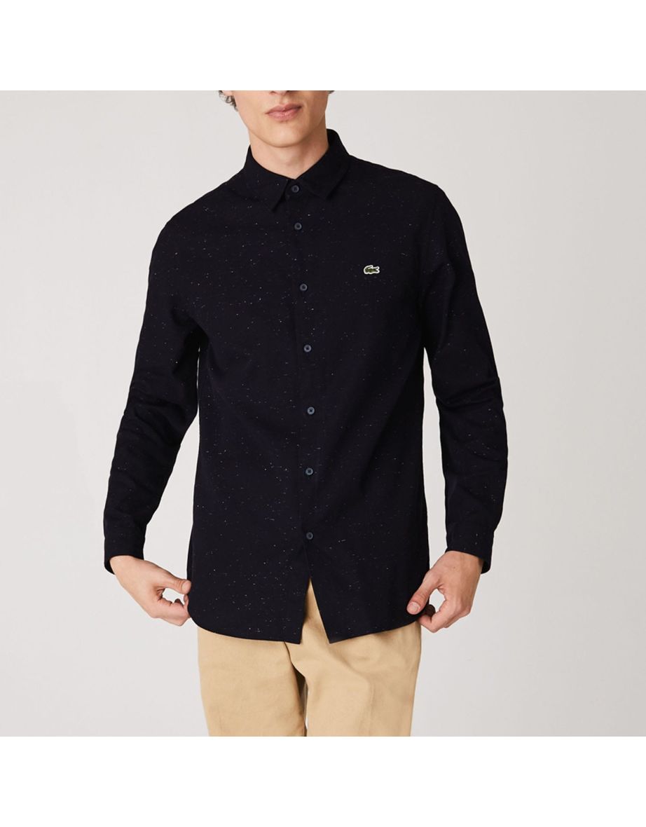 Camisa masculina Lacoste Slim Fit Flame Cotton