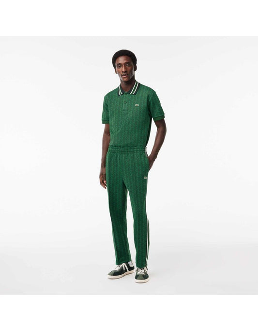 Men's Lacoste Paris Monogram Sweatpants - Blue
