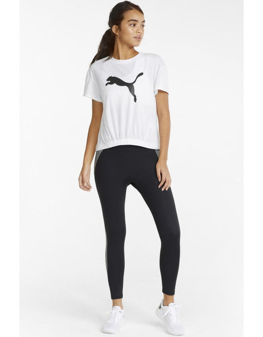 Collant Evostripe a vita alta 7/8 di Puma in nero