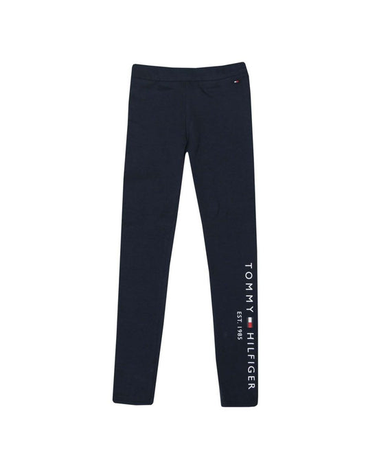 Leggings Tommy Hilfiger Junior da bambina, colore blu
