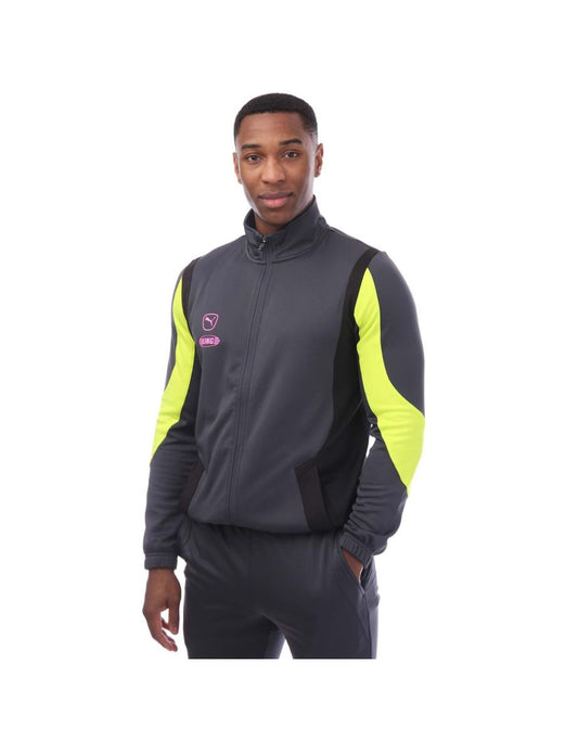 Jaqueta masculina Puma King Pro cinza