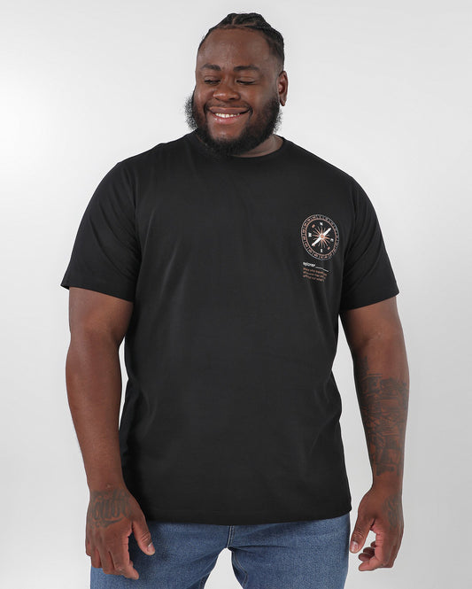 Camiseta masculina Plus Size Black Explorer | Allman By Riachuelo