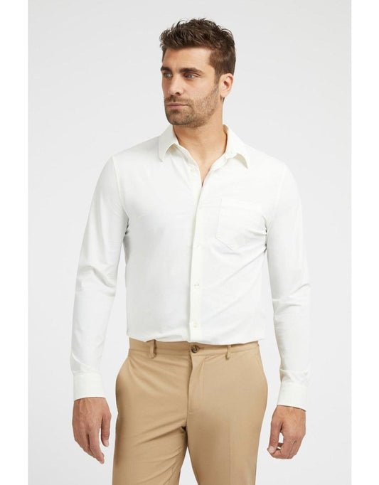 Camisa LS Sunset Tech Pure White - Branca