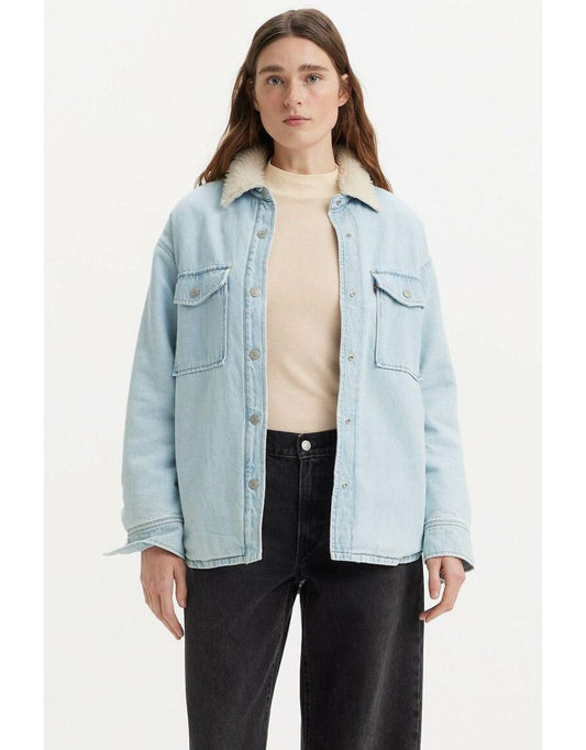 Giacca a camicia in denim Lola