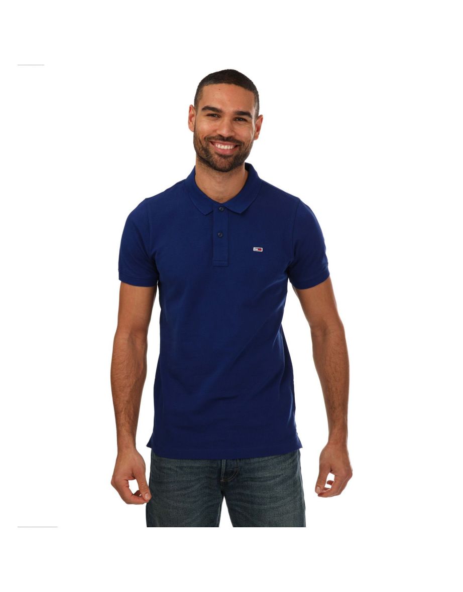 Polo Tommy Hilfiger Slim Fit Azul para hombre