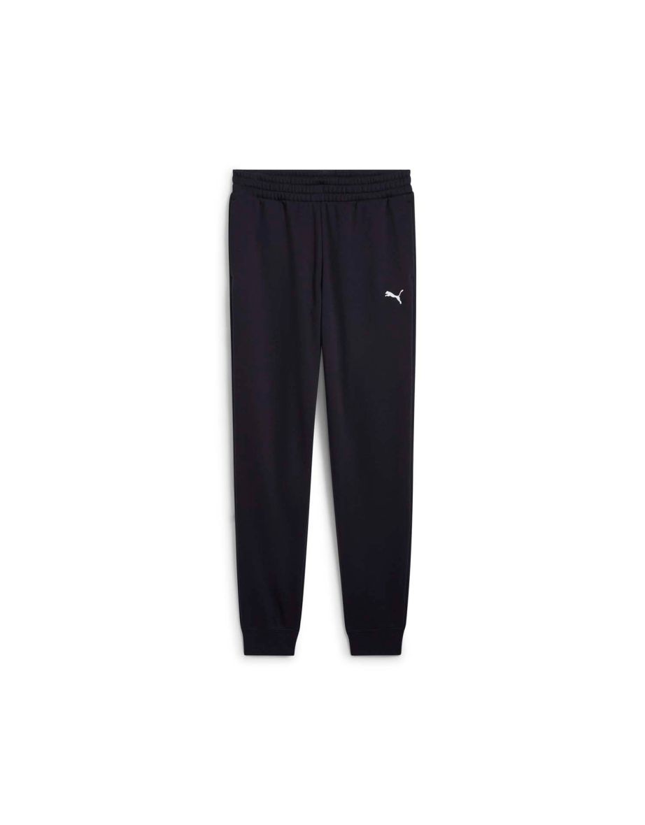 Puma Joggers da uomo con logo piccolo e caviglie con polsini in blu