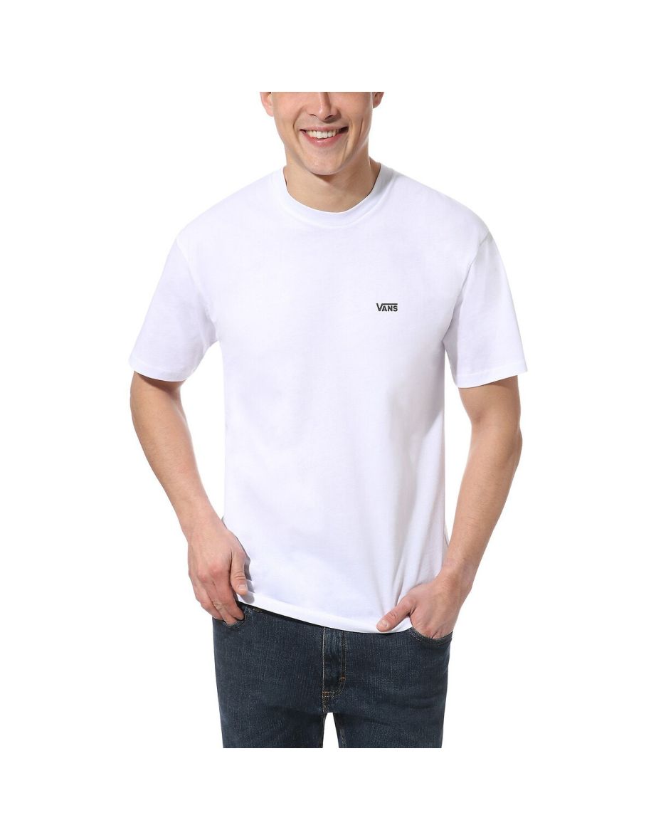 Maglietta in cotone a maniche corte con stampa logo