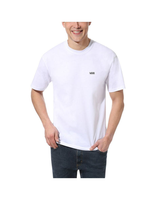 Maglietta in cotone a maniche corte con stampa logo