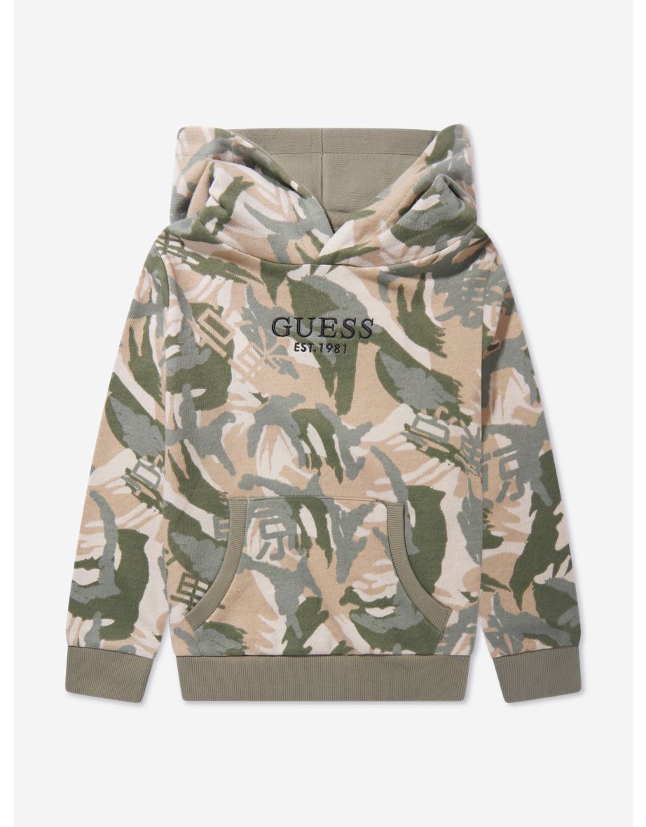 Boys' Green Desert Print Sweatshirt