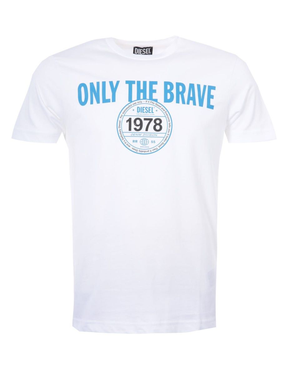 Camiseta Diesel T-Diegos K35 Blanca Hombre