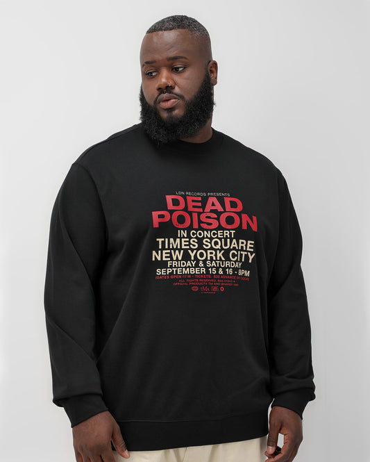 Felpa uomo Plus Size Black Poison | Original Plus by Riachuelo