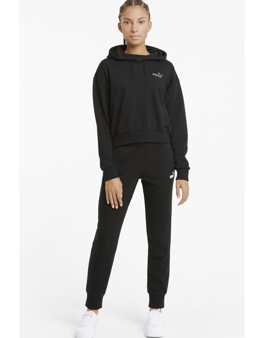 Pantaloni da ginnastica ESS TR in nero Puma