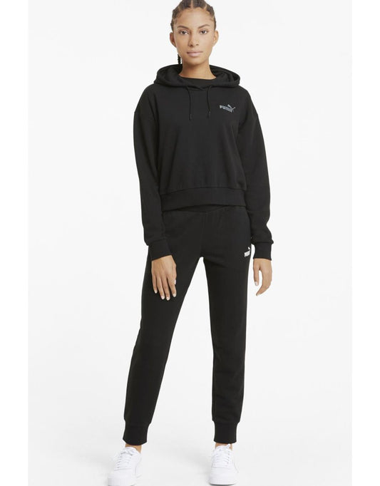 Pantaloni da ginnastica ESS TR in nero Puma