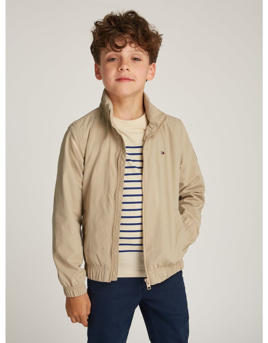 Jaqueta Essential Bege para meninos