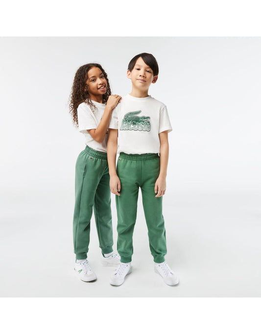 Calça de trilha Lacoste verde para menino