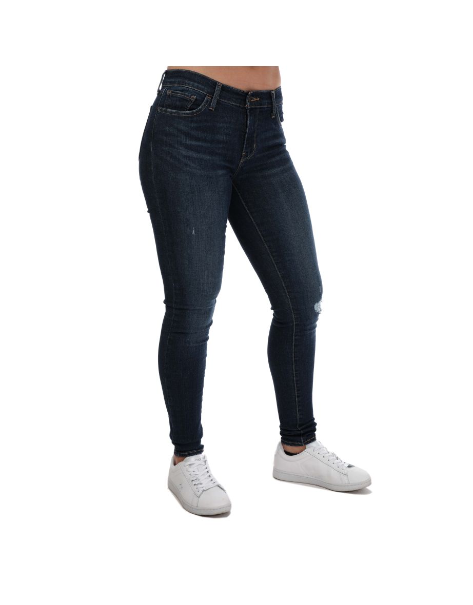 Jeans Levi's 710 Super Skinny da donna in Broke The Bar Blu