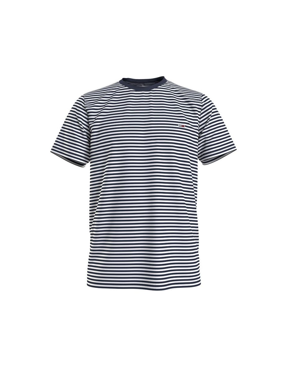 Camiseta bretona de algodón a rayas