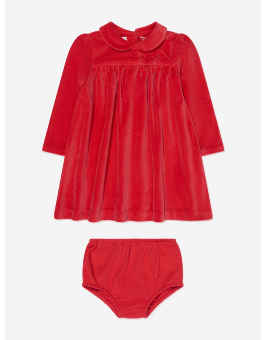 Red Day Dress for Baby Girls
