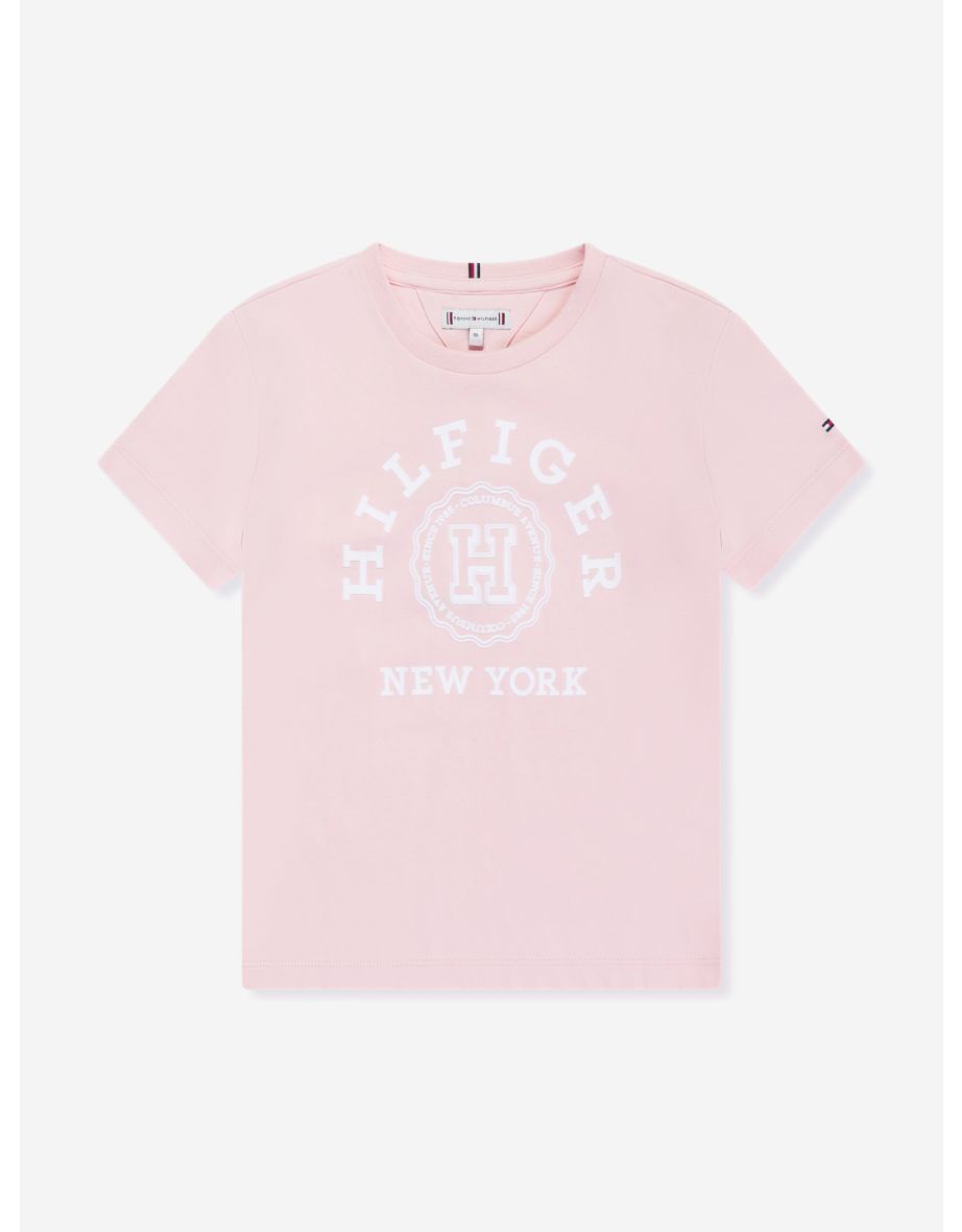 Camiseta Varsity Rosa Niña