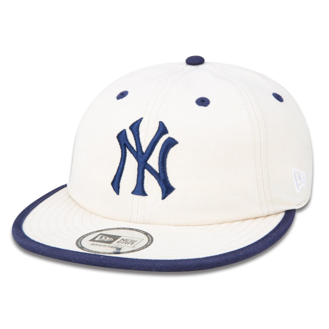 Cappello esclusivo New Era - Edizione casual classica dei New York Yankees a tesa piatta