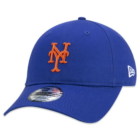 Berretto esclusivo New Era - 9TWENTY MLB New York Mets a tesa curva Edizione Blu