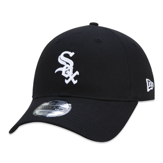 Berretto esclusivo New Era - 9TWENTY MLB Chicago White Sox a tesa curva Edizione Nera