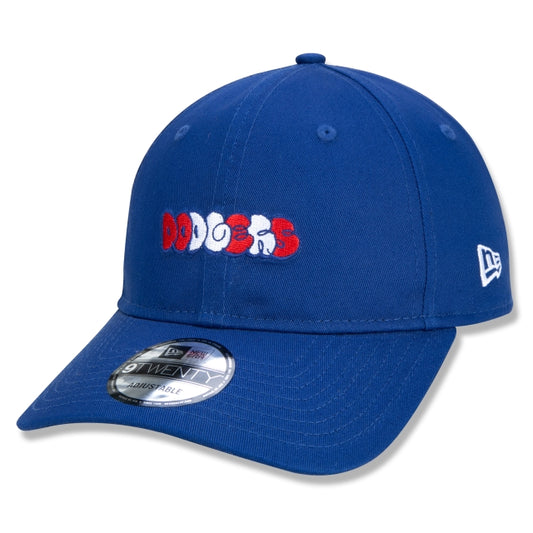 Cappello esclusivo New Era - 9TWENTY Strapback a tesa curva Los Angeles Dodgers Street Life Bold Edition