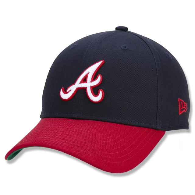 Cappello esclusivo New Era - 9FORTY Snapback a tesa curva Atlanta Braves Edizione Core Class