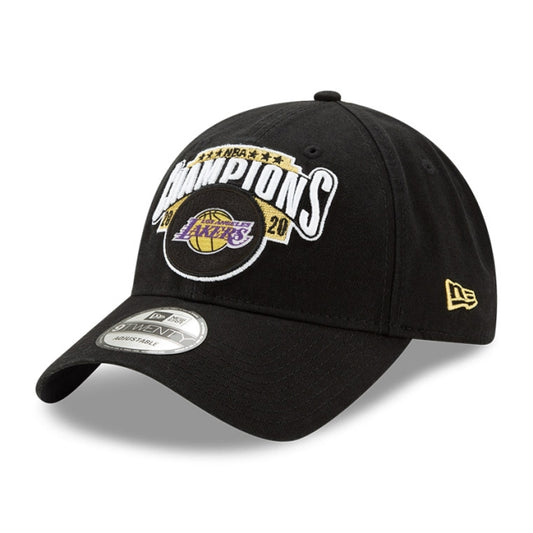 Gorra Exclusiva New Era - 9TWENTY Oficial Los Angeles Lakers NBA Edición Campeones 2020