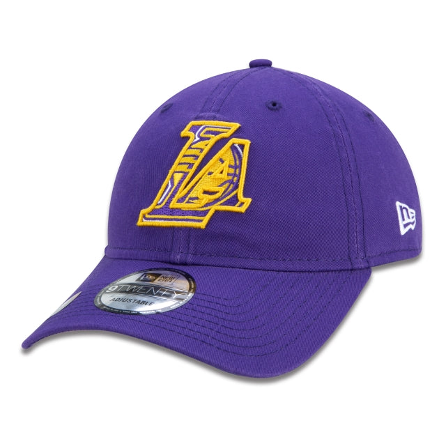 Gorra exclusiva New Era - 9TWENTY Los Angeles Lakers NBA Authentic Draft Series Purple Edition
