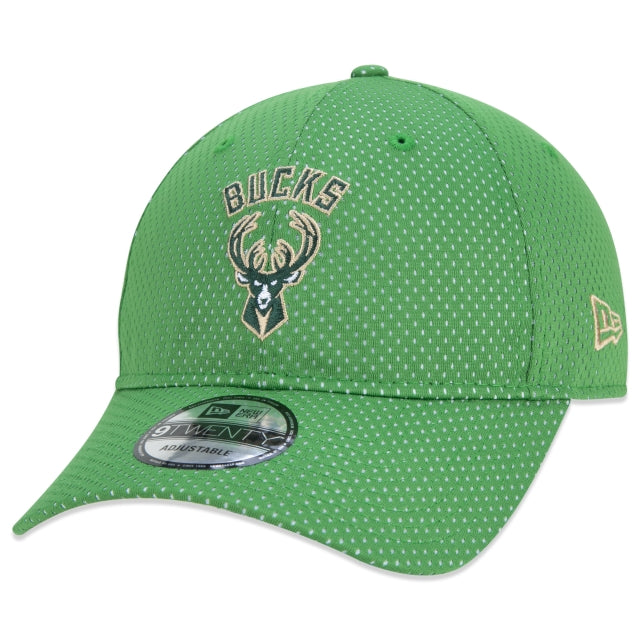 Berretto esclusivo New Era - 9TWENTY Strapback a tesa curva Milwaukee Bucks Edizione Divertimento