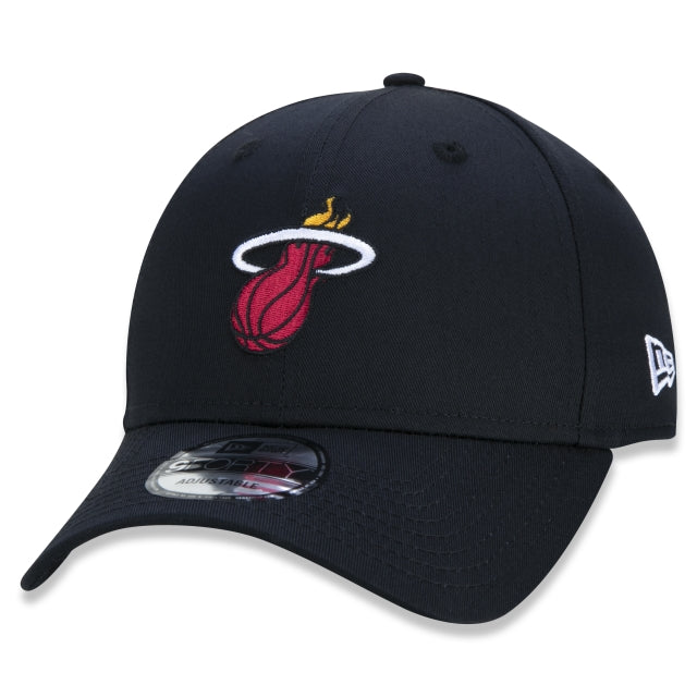 Cappello esclusivo New Era - 9FORTY Snapback a tesa curva Miami Heat Team Edition