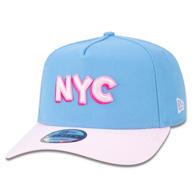 Berretto esclusivo New Era - 9FORTY Snapback a tesa curva New York City NYC Sweet Winter Edition