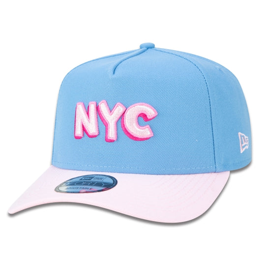Berretto esclusivo New Era - 9FORTY Snapback a tesa curva New York City NYC Sweet Winter Edition