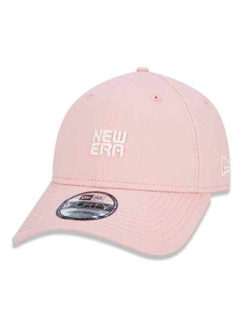 Gorra exclusiva New Era - Gorra 9FORTY Essentials Edición Rosa