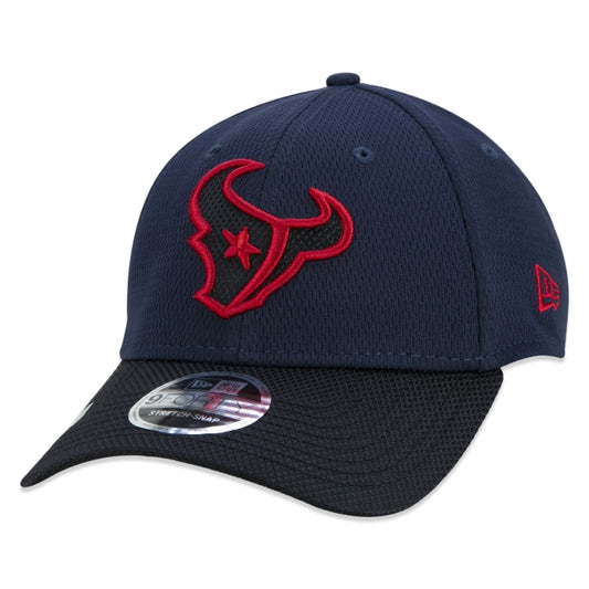 Berretto esclusivo New Era - 9FORTY Houston Texans Sideline Cold Weather a tesa curva Edizione Navy