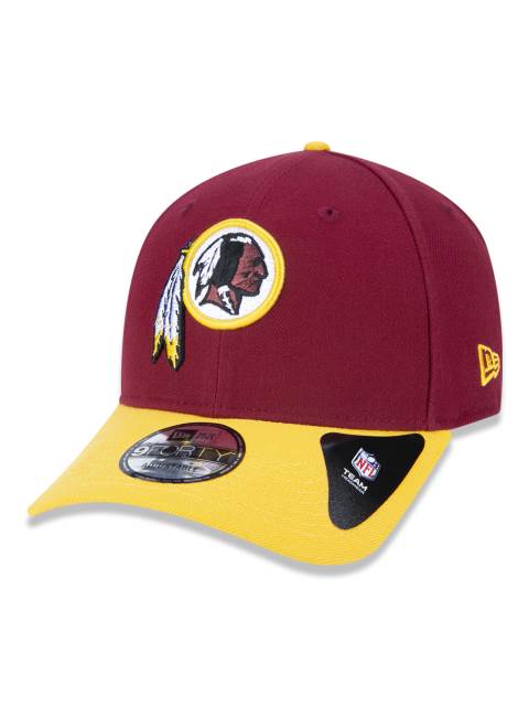 Boné New Era Exclusive - 9FORTY High Crown NFL Washington Redskins Edition Chapéu