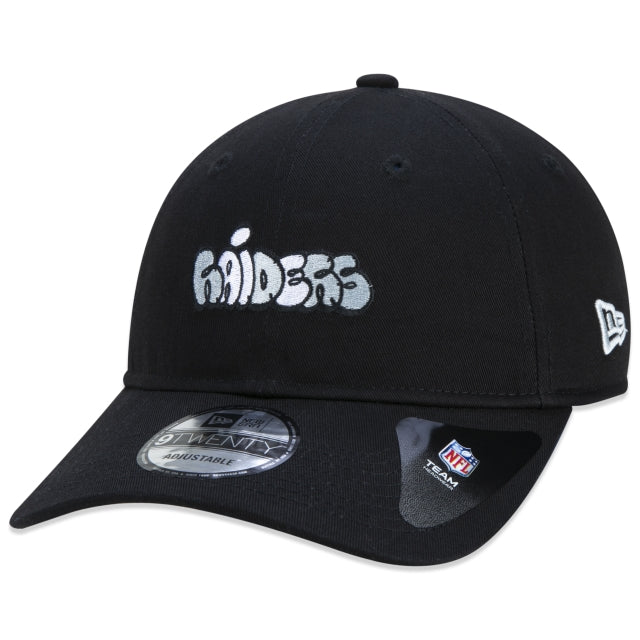 Cappello esclusivo New Era - 9TWENTY Strapback a tesa curva Las Vegas Raiders Edizione Street Life