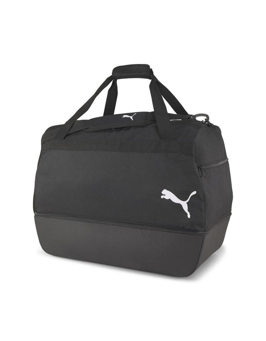 Puma Medium TeamGOAL 23 Football School Duffel Bag with Boot Compartment in Black