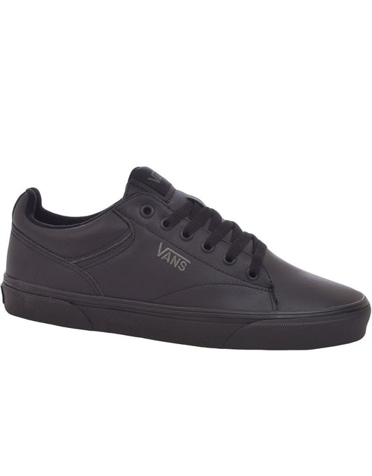 Vans Boys Youth Kids Seldan Casual School Sneakers - Black