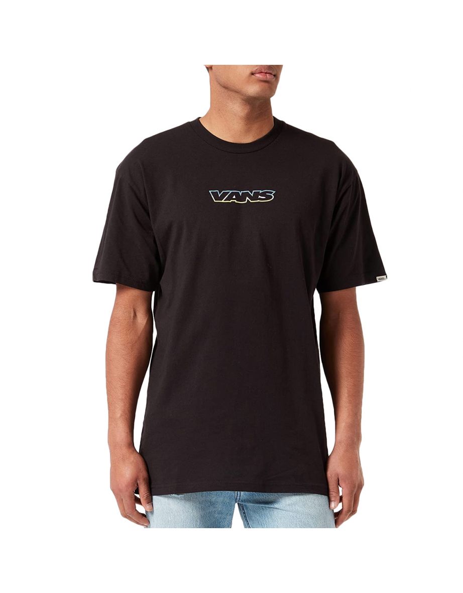 Maglietta a maniche corte Retrograde Crew Neck da uomo - Nero