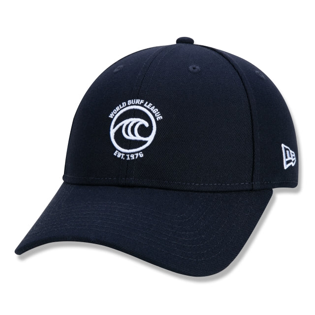 Cappellino esclusivo New Era - Edizione ufficiale WSL Surf Blue 9TWENTY con tesa curva e strapback